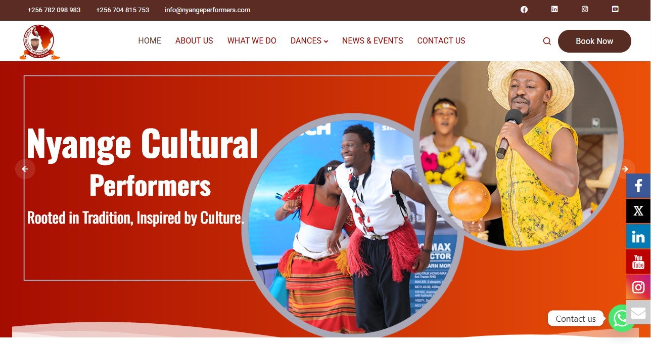 Dance Troupe website